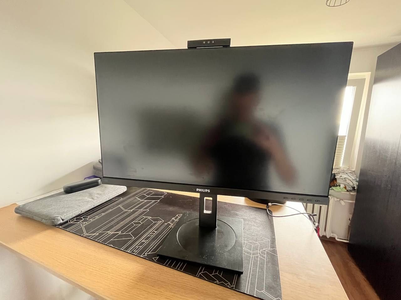 Monitor Philips 276B1JH/00 - 27" - 2K - 75Hz kamera głośniki USBC HDMI