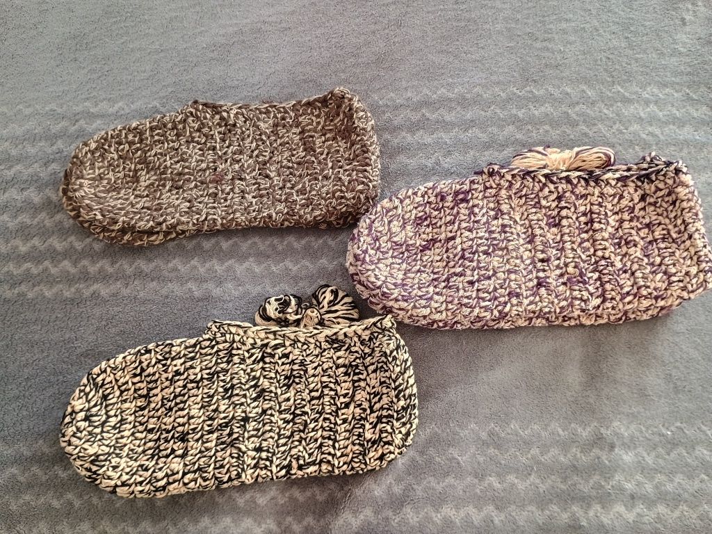 Kapcie wełniane męskie r.40-44