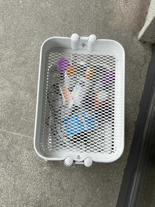 Carrinho IKEA RÅSKOG – Branco, 28x38x61 cm – Em Excelente Estado