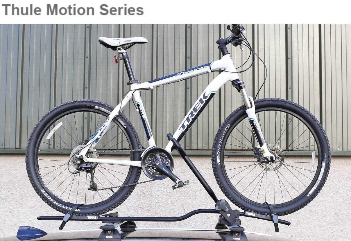 Wypożycz box dachowy Thule Motion / Atlantis, uchwyty rower wypożyczę