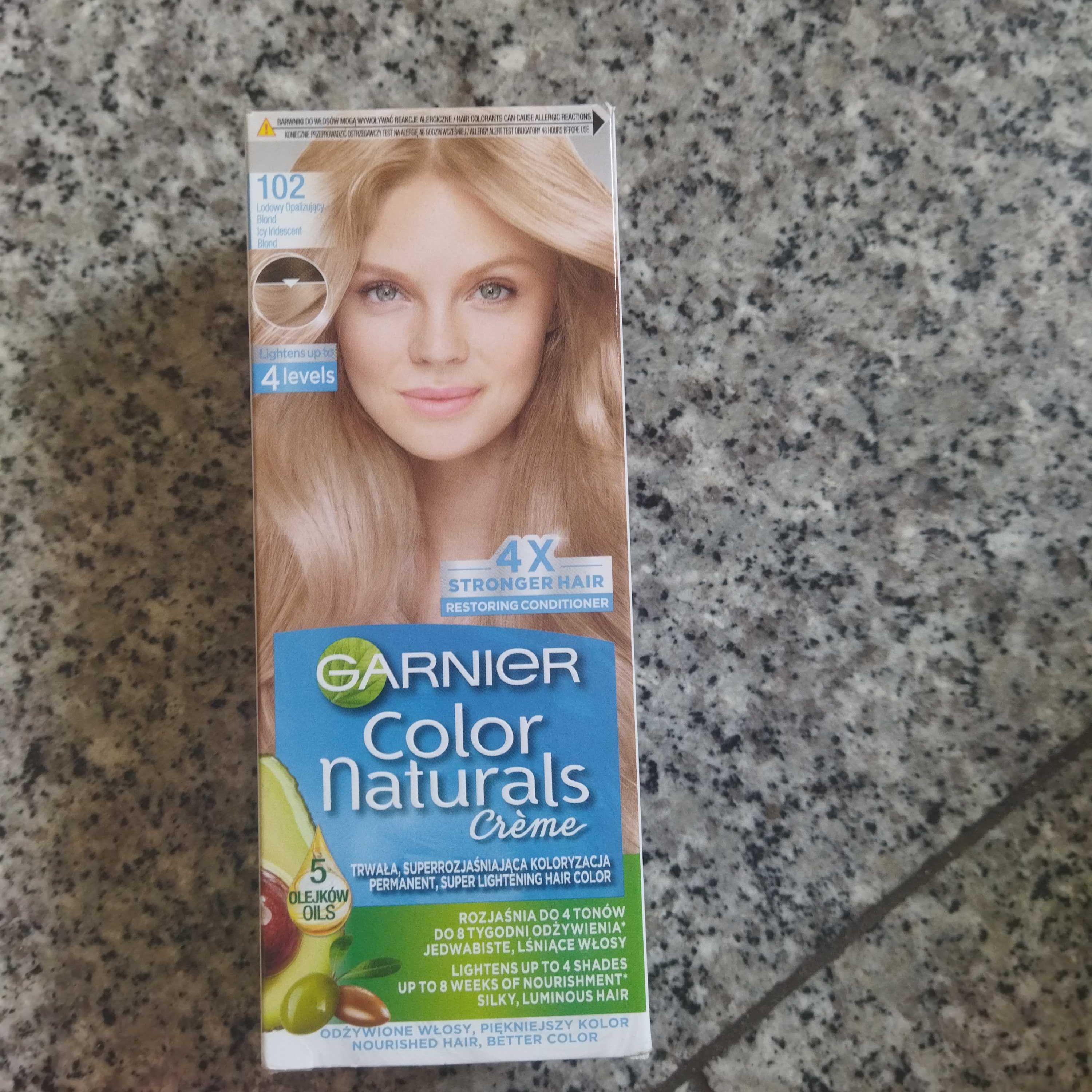 Garnier Color Naturals 102 Lodowy opalizujący blond Farba do włosów