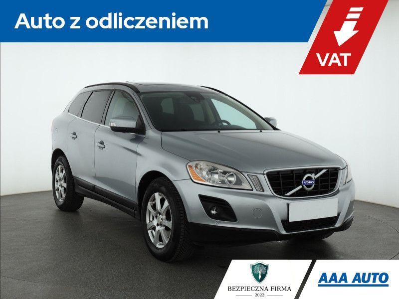 Volvo XC 60 D5, 205 KM, Automat, VAT 23%, Skóra, Klimatronic, Tempomat,