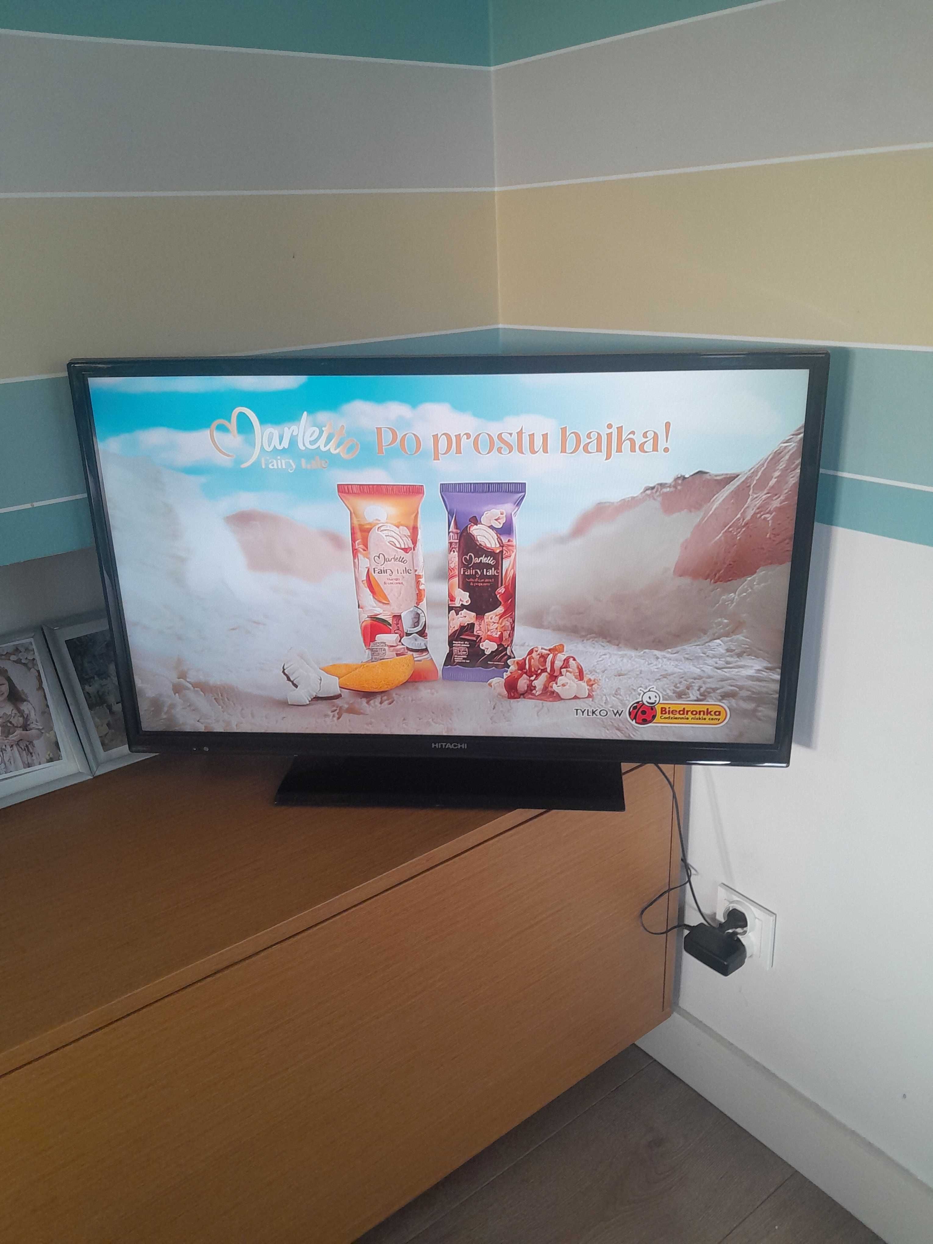 Jak nowy telewizor Hitachi 32HBC01 Ekran 32 cale Gwarancja Wysyłka