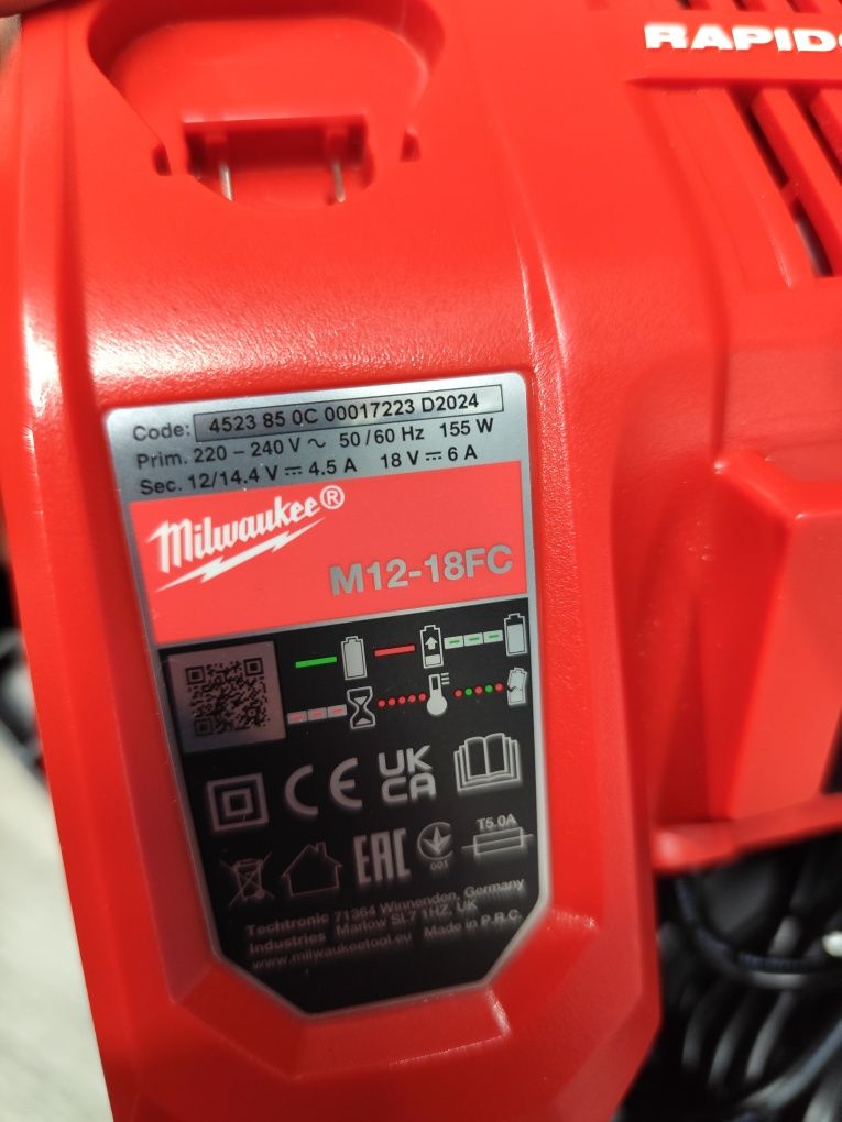 2024й рік Milwaukee M18 LBDD2/ акумуляторний шуруповерт Мілвоке потужн