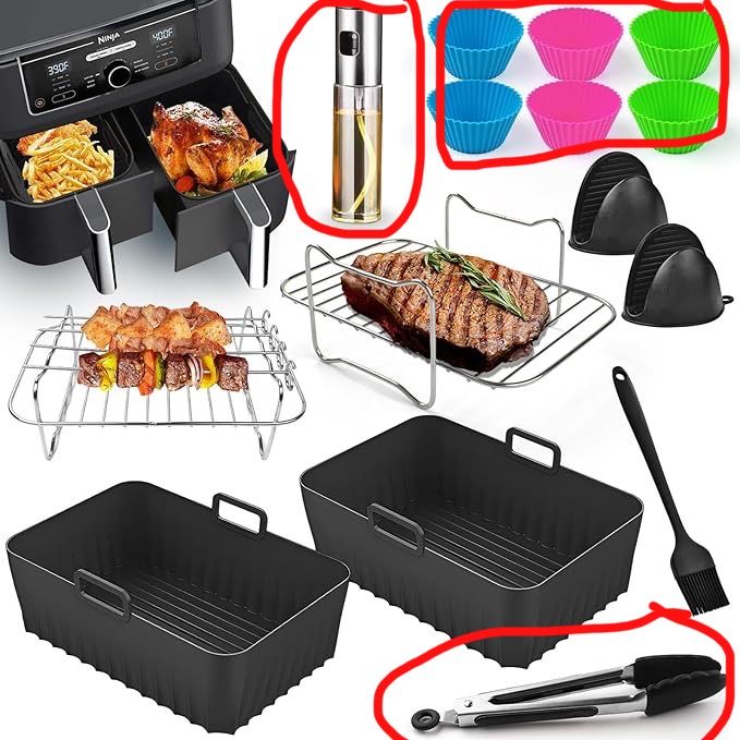 Zestaw akcesoriów do Air Fryer Ninja Af300EU, Af400EU, Tower T17088