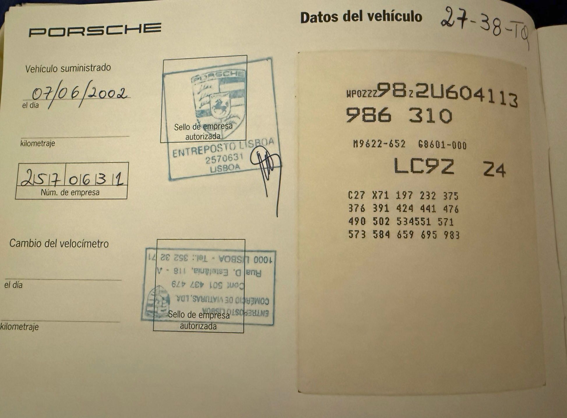 Porsche Boxster 2.7 (986)