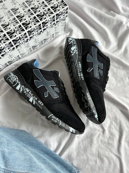 41-45 р кросівки Premiata Mick Black Blue