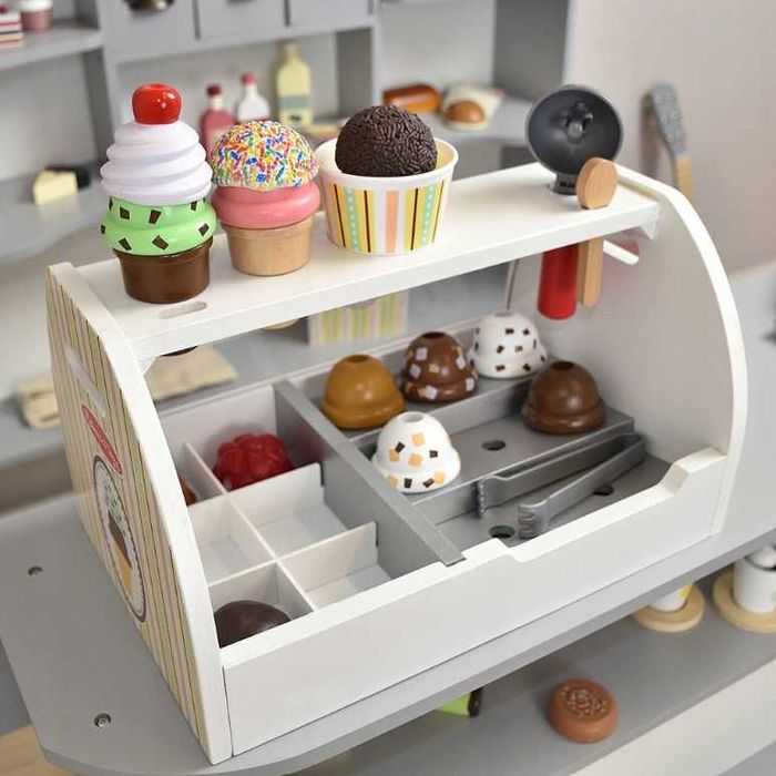 Lodziarnia drewniana Melissa and Doug nowa prezent