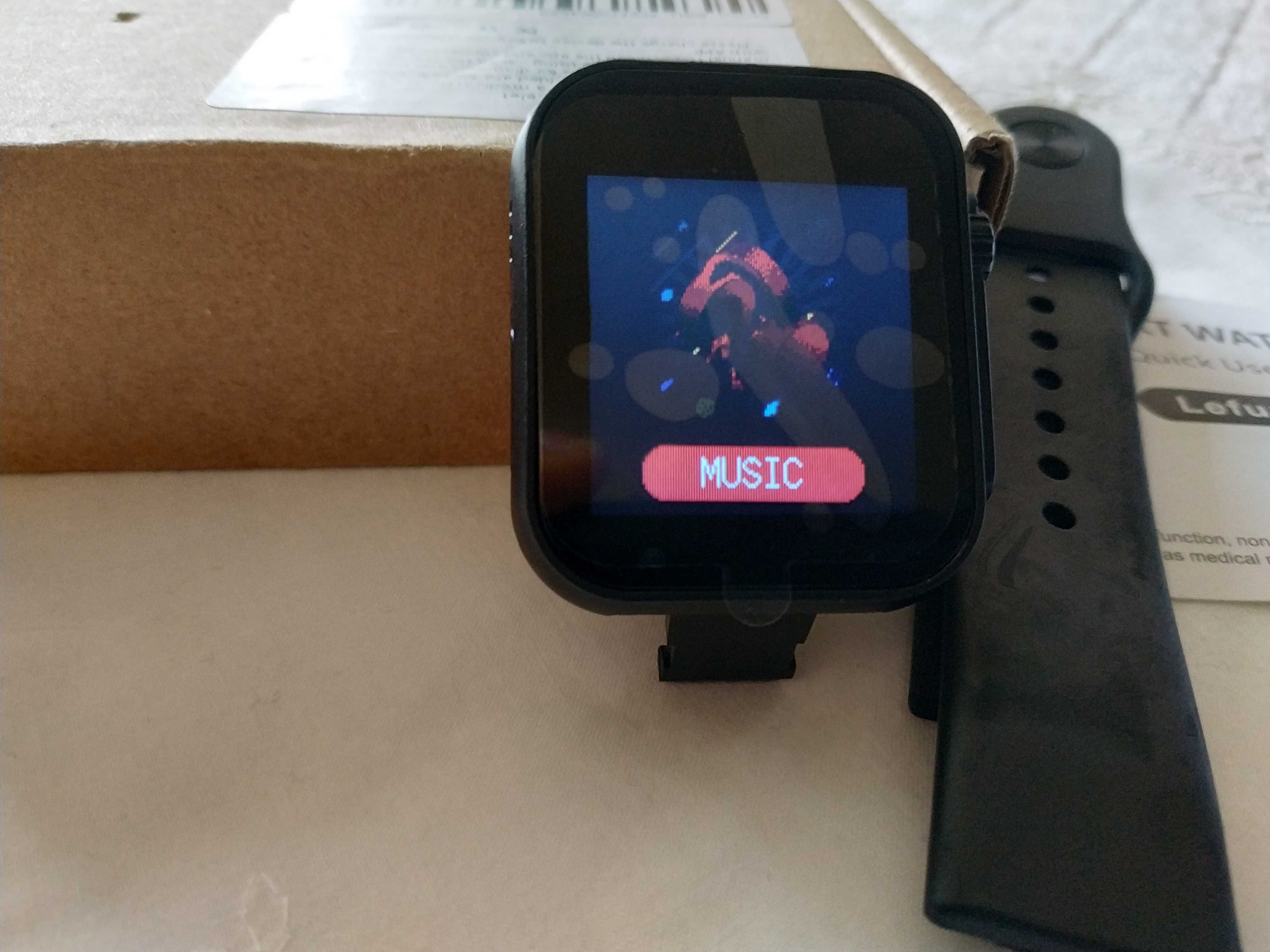 Smart Watch D18 bransoleta ze smartwatchem polskie menu