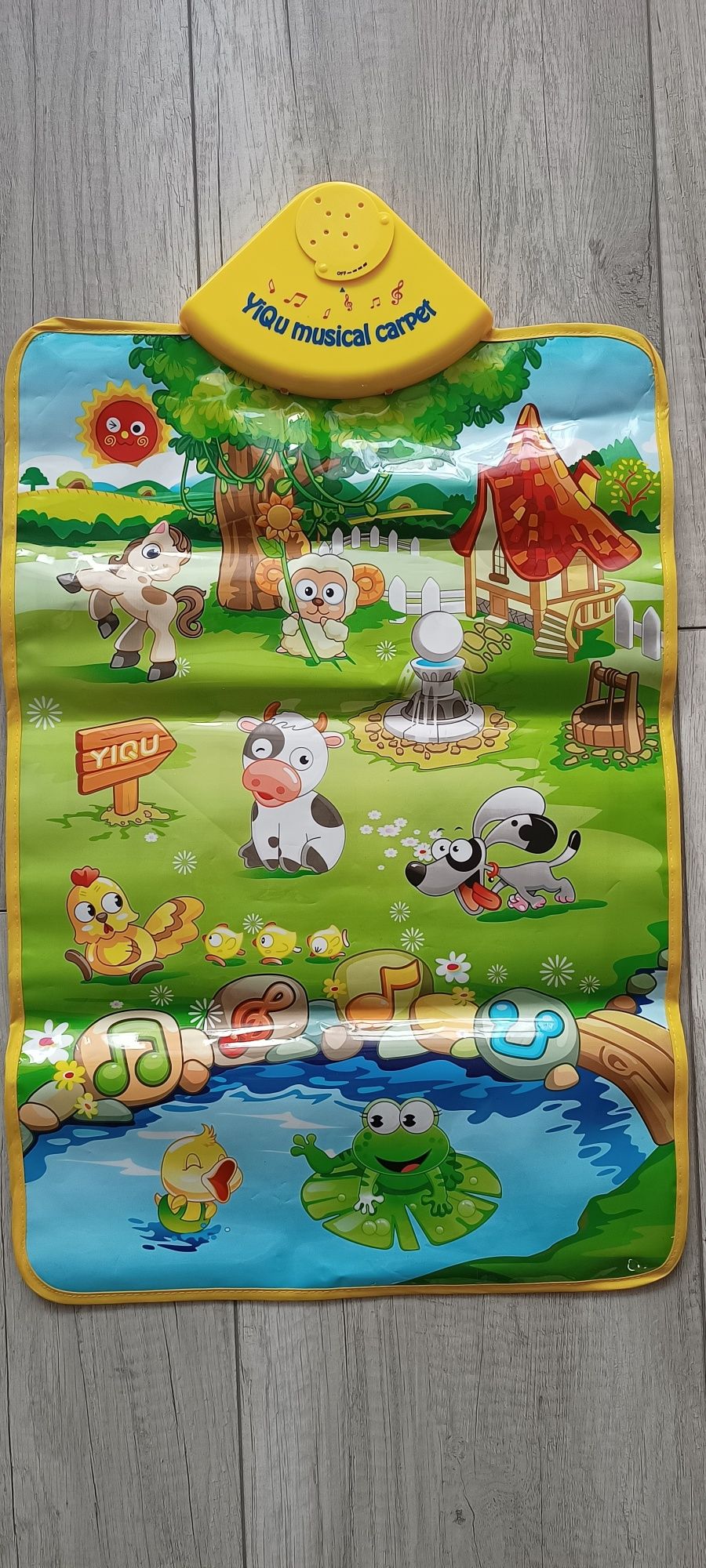 Mata edukacyjna Wesoła Farma musical carpet