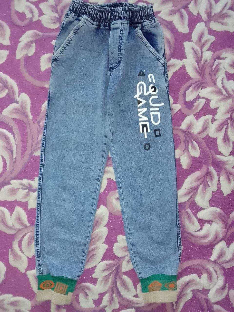 джинсові штани для дівчинки