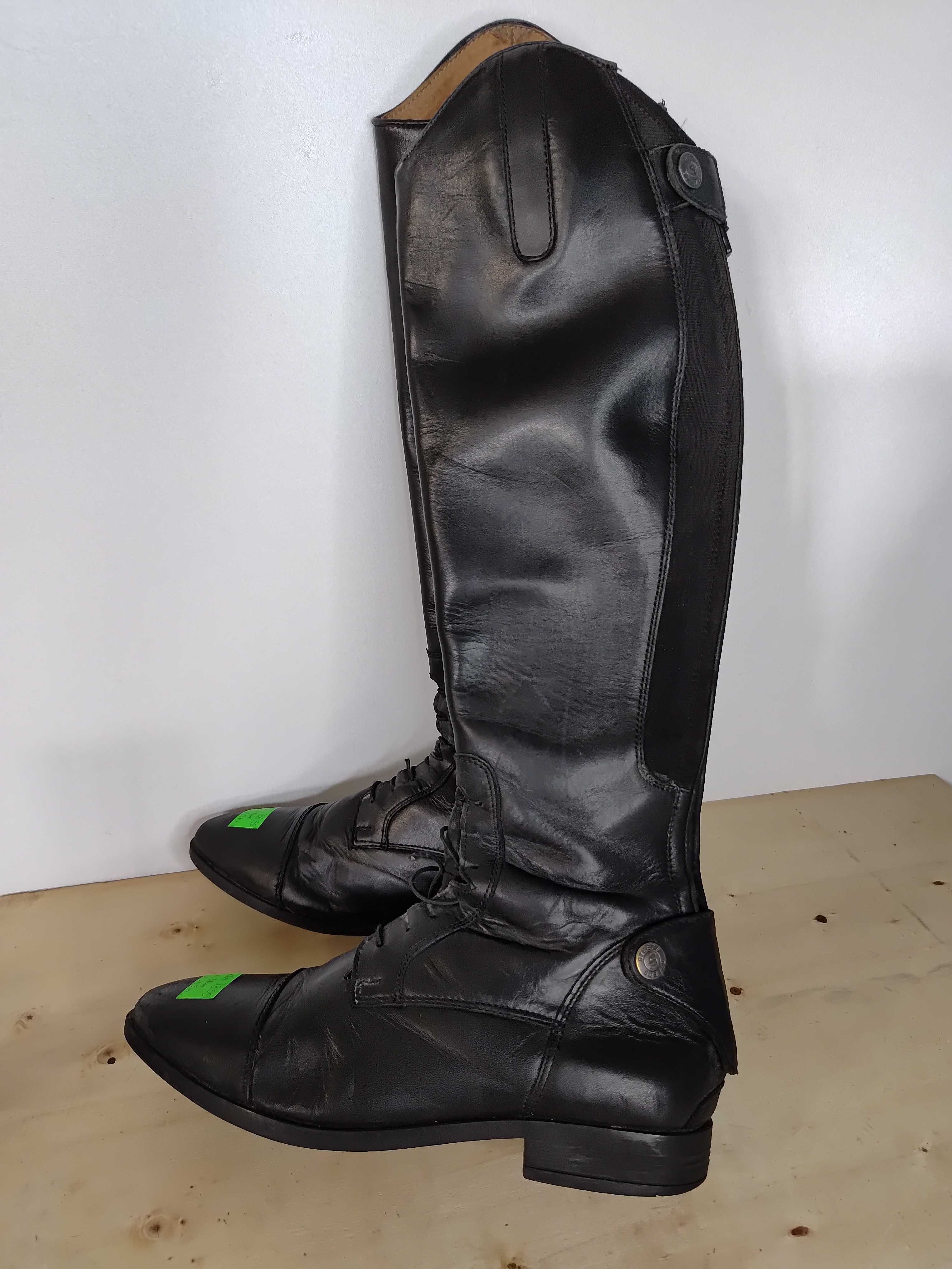 264.38. Oficerki Steeds Brasilia, roz: 38 Slim Short, łyd: 31cm