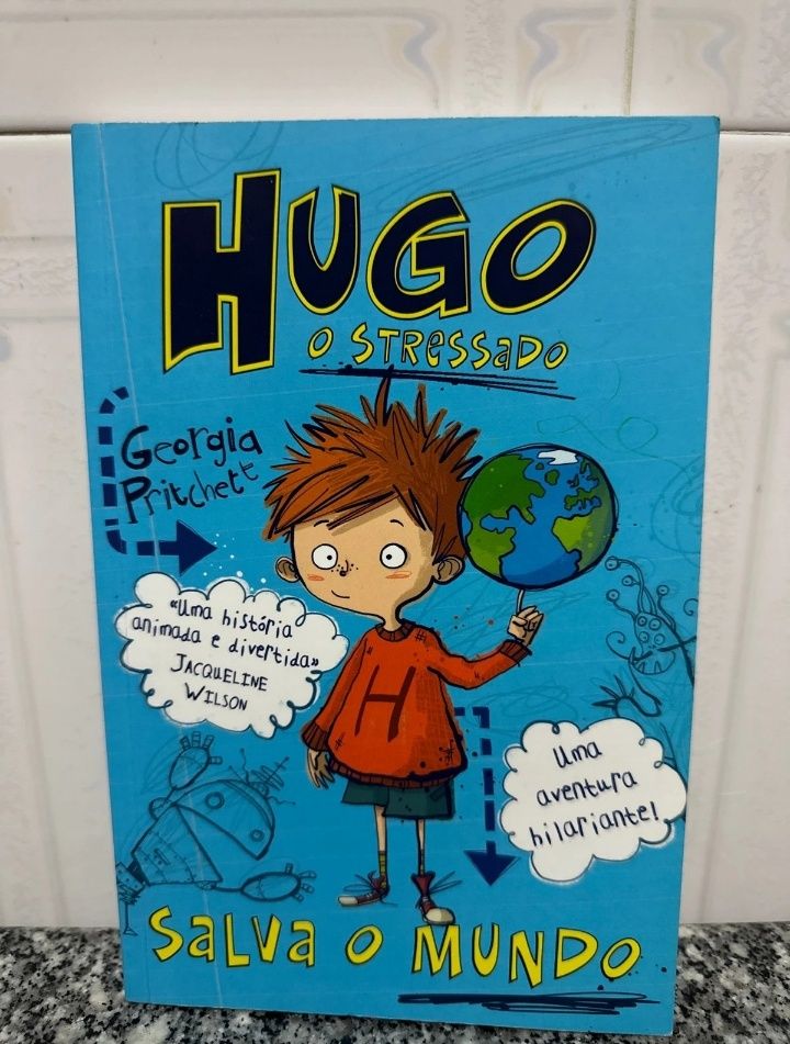Livro Hugo o stressado