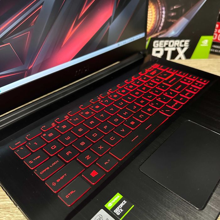 Ноутбук Msi gf65 thin 10sdr i7-10750H/16gb/512SSD/GTX1660Ti ГАРАНТІЯ