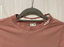 Bluzka koszulka t-shirt marki 4F miętowa pudrowa M