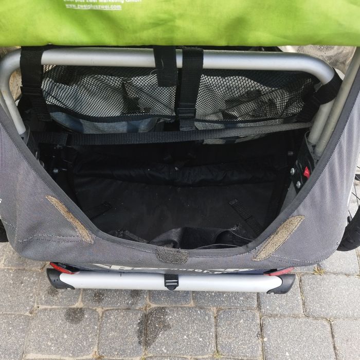 Przyczepka rowerowa jogger wózek dziecięca dwuosobowa Croozer Kid 2 3w