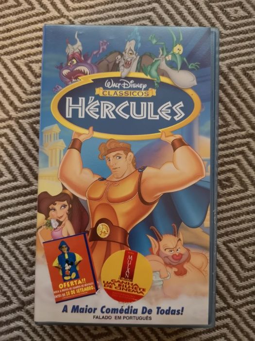 Filmes Disney Animação - VHS