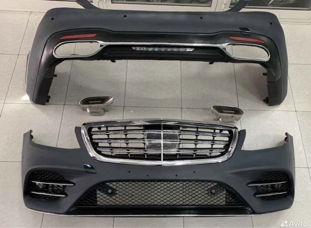 Рестайлинг w222 S63 AMG LINE Mercedes S-Class