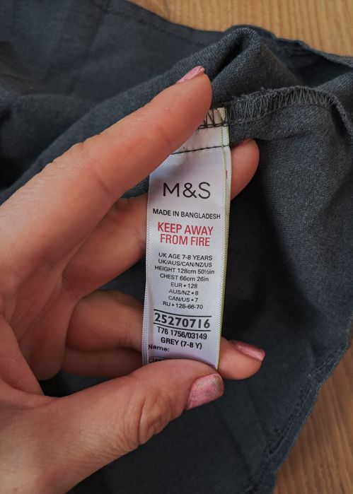 Школьная форма серый сарафан в школу для девочки