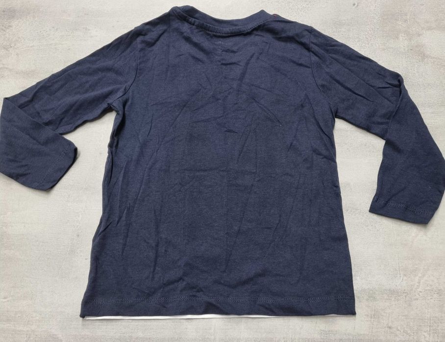 Koszulka 98 104 na święta świąteczna granatowa dla chłopca T-shirt