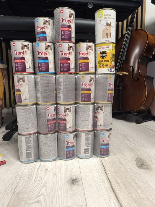 Karma mokra dla kota 40 sztuk po 415g mix smaków!