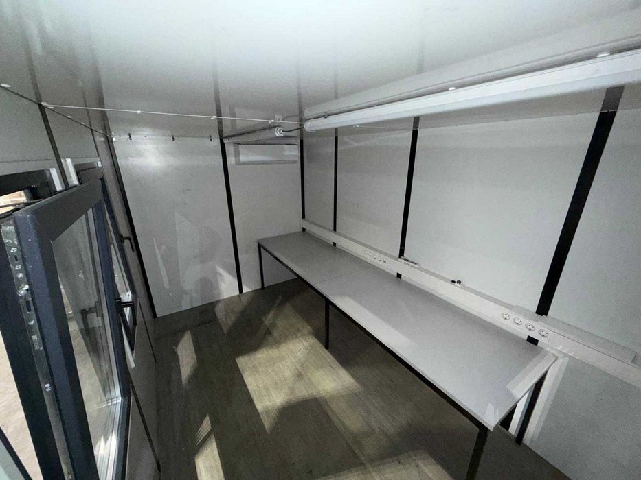 Kontener biurowy /socjalny 3,8mx2,2m x H2,25m + klimatyzacja