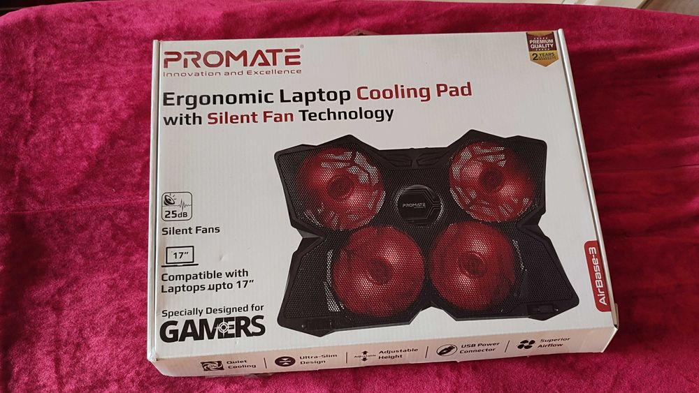 Охлаждающая подставка,Підставка для ноутбука Promate