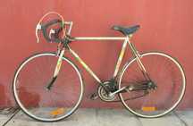 Bicicleta confersil para restaurar