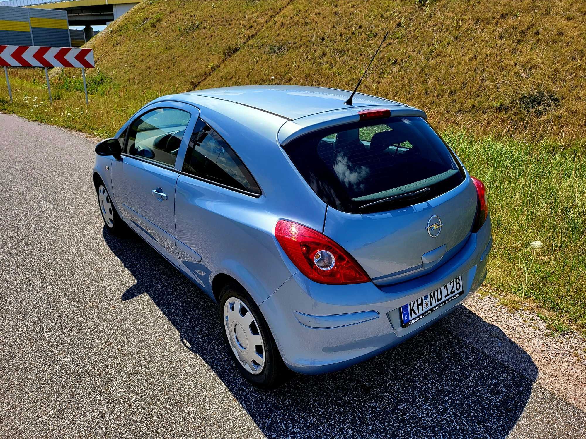 OPEL CORSA D 1.0 klimatronic 2007 nowe opony SUPER STAN
