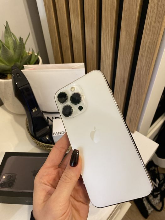 Apple Iphone 13 pro 128GB bialy, stan swietny! Odbior osobisty!