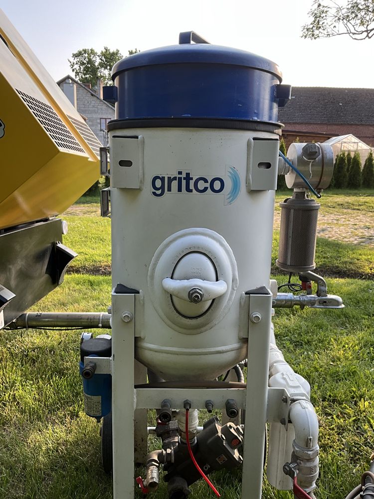 Kompresor spalinowy ATMOS PDK + Piaskarko- sodowarka firmy GRITCO