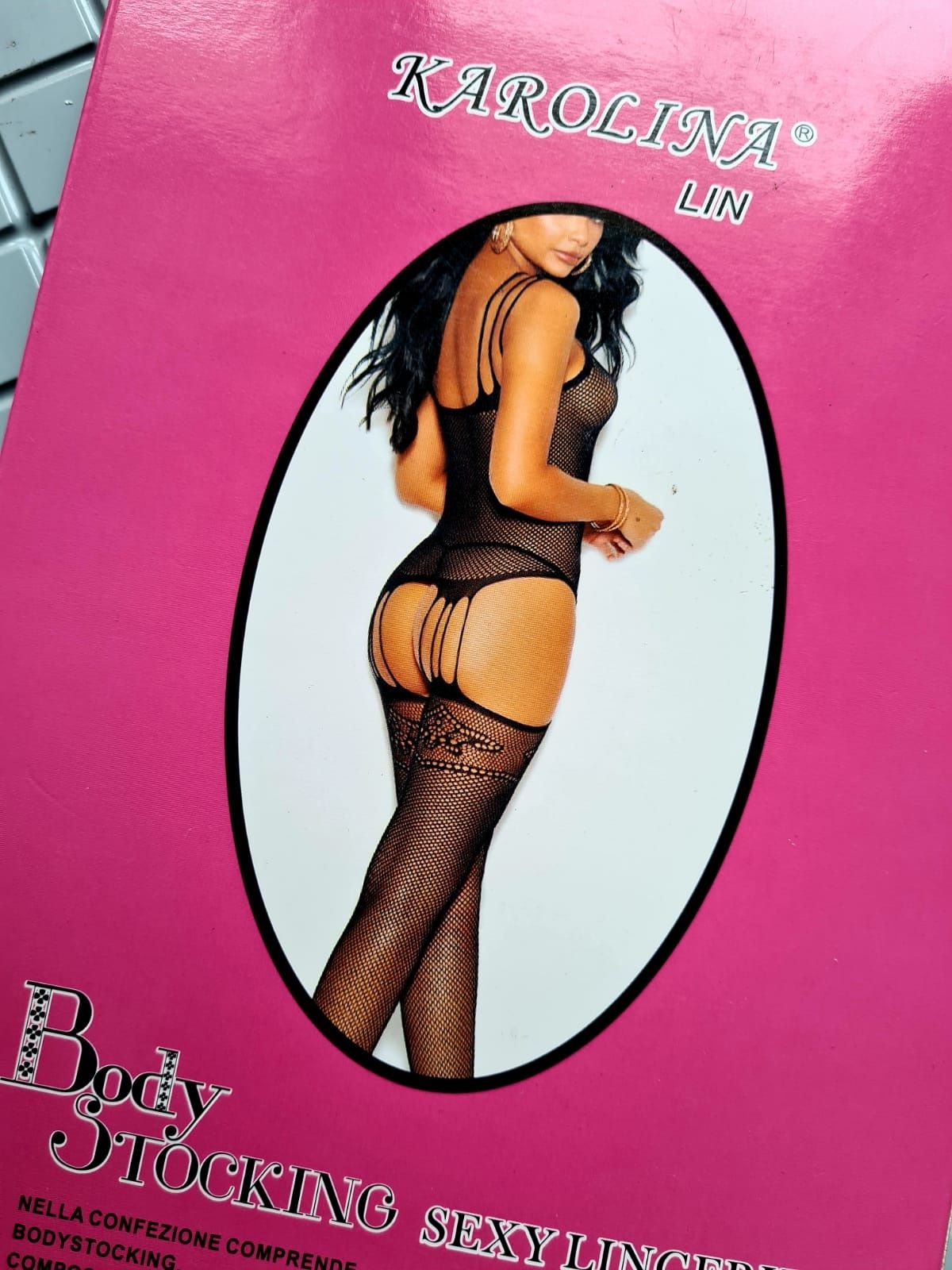 Zmysłowa bielizna damska BodyStocking marki Karolina nowa uni