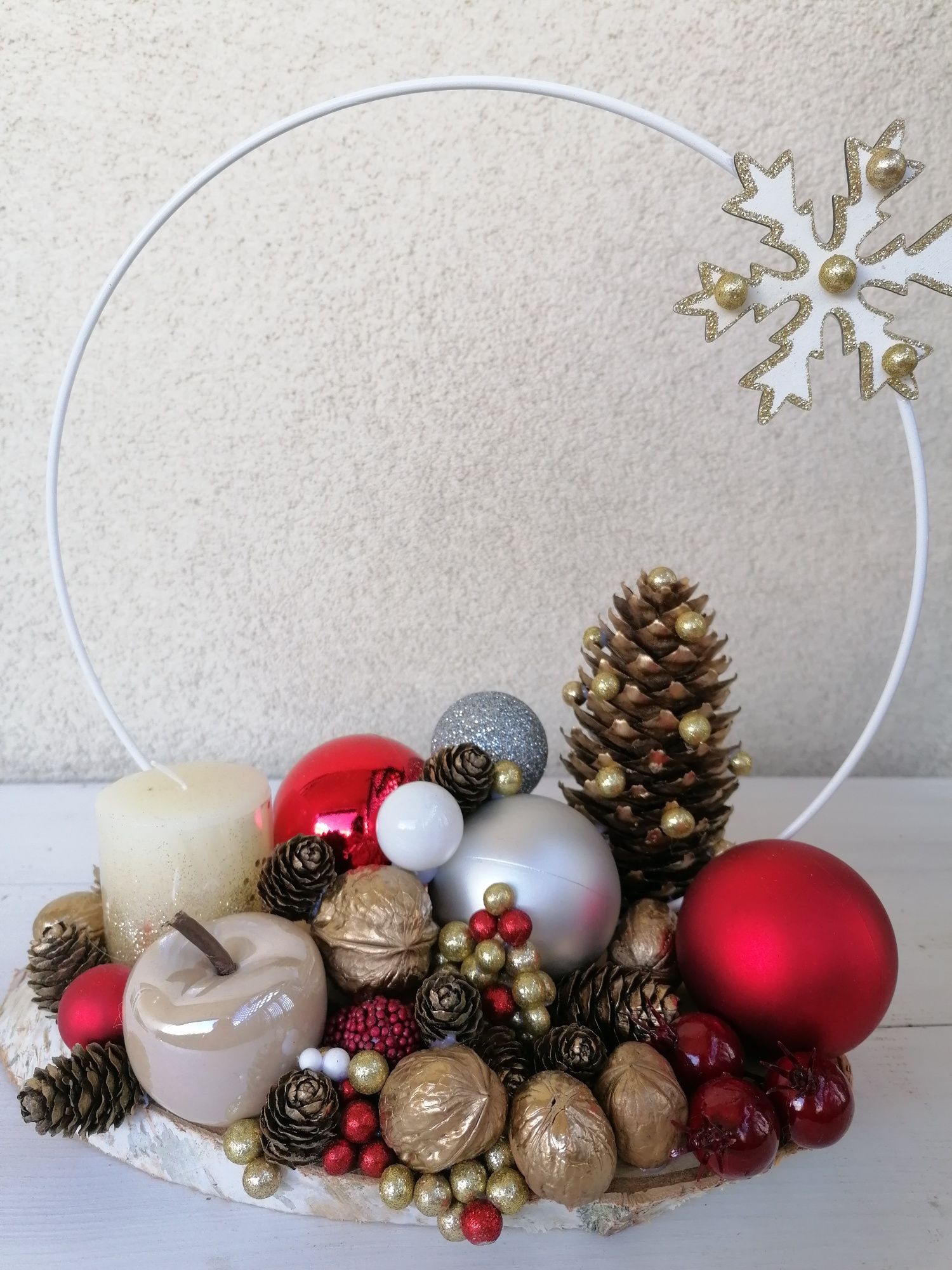 Stroik bożonarodzeniowy, świąteczny. Hand made. Idealny prezent