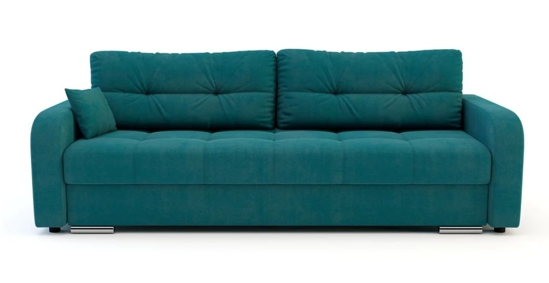 Nowa rozkładana sofa Levi z funkcją spania 
Sofa rozkładana turkusowa
