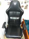 Fotel gamingowy Diablo X-One 2.0 Normal Size, czarno-czarny