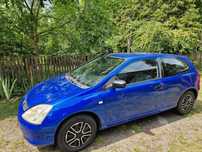 Honda Civic VII 2002, Klima, LPG, 1,4 90KM, 129 tys, brak korozji.