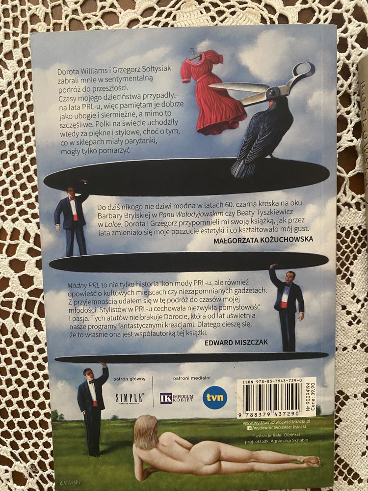 Moda, Prl, zestaw książek