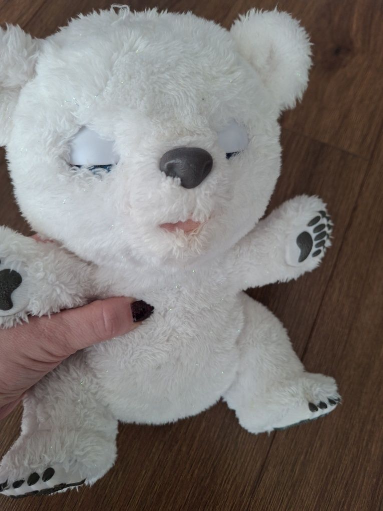 Maskotka miś biały Hasbro 24 cm