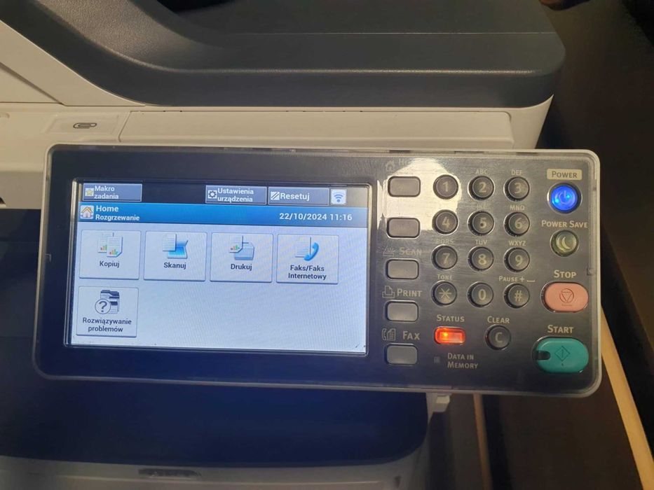 Drukarka laserowa A3 KOLOROWA z WIFI OKI MC 853