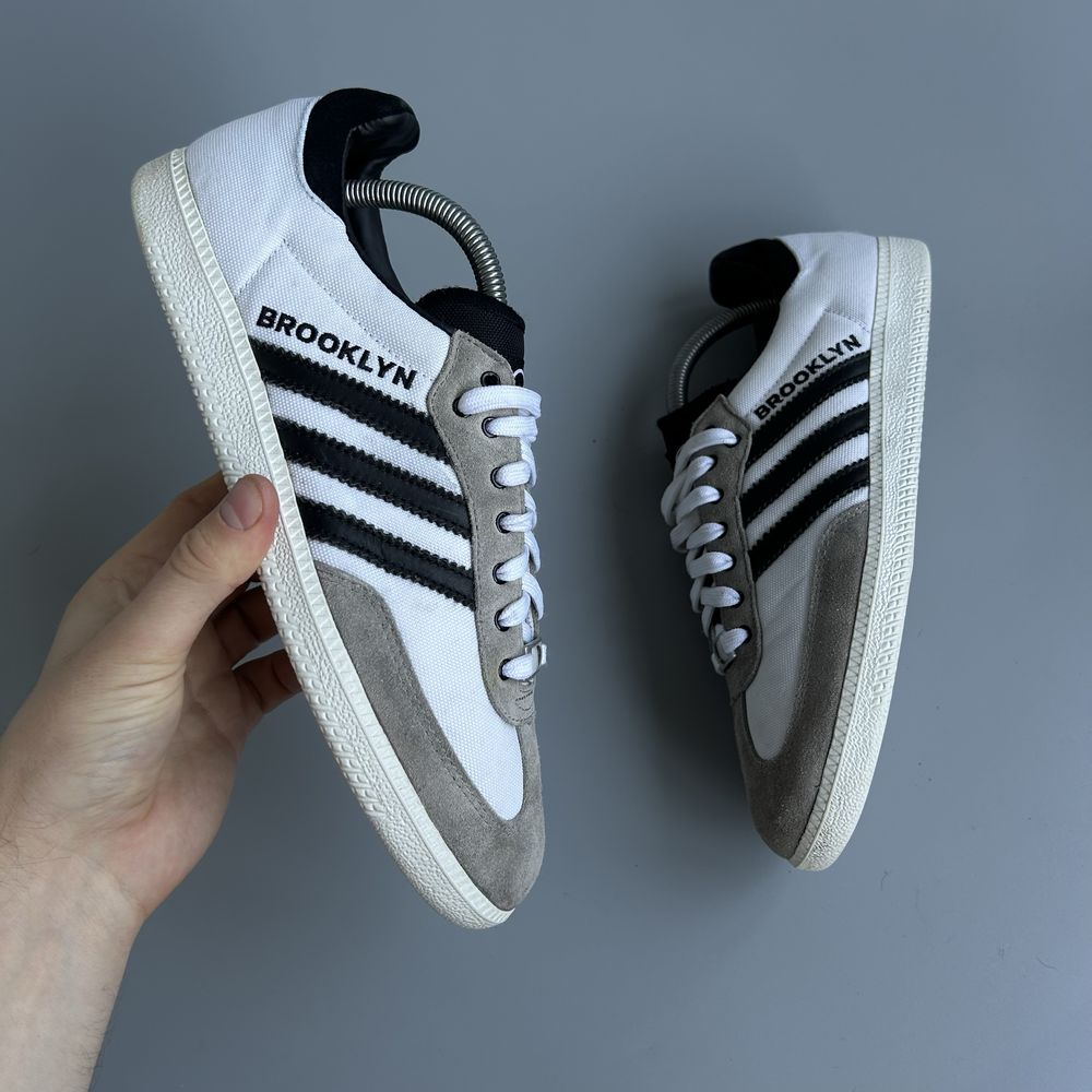 Adidas Mi Samba Brooklyn Nets оригінал Кросівки чоловічі адідас 42.5р