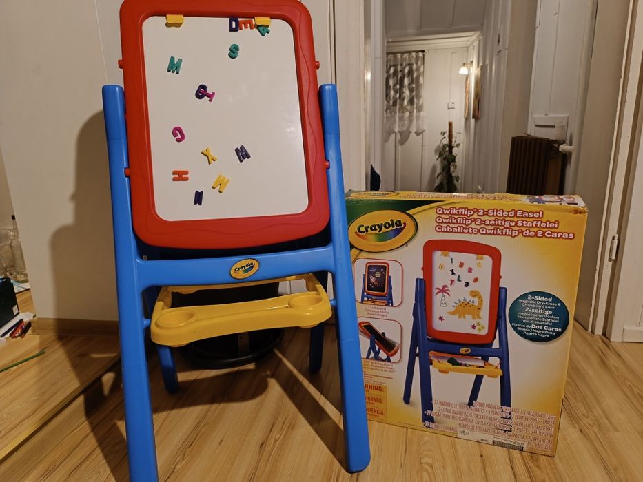 Tablica magnetyczna i kredowa Crayola