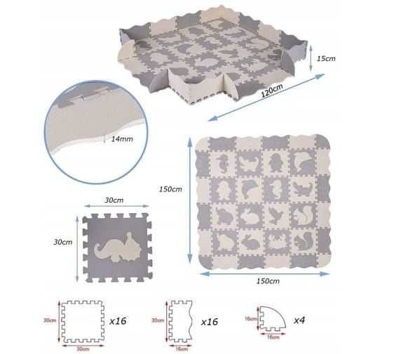 Mata piankowa, edukacyjna, PUZZLE