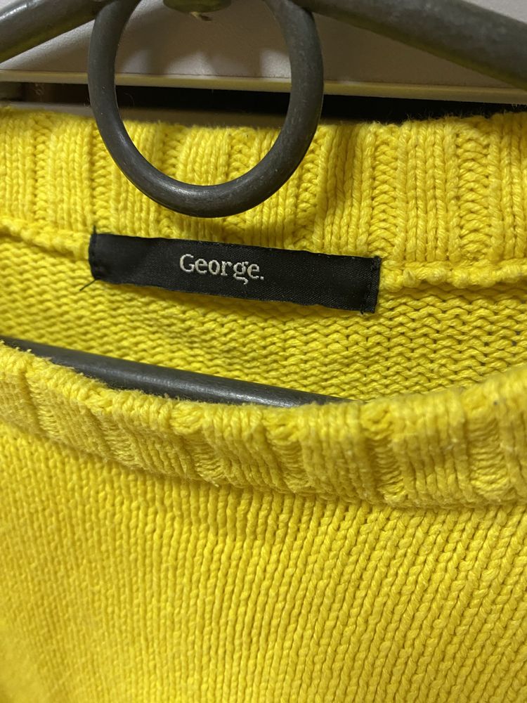 Жовтий светр george