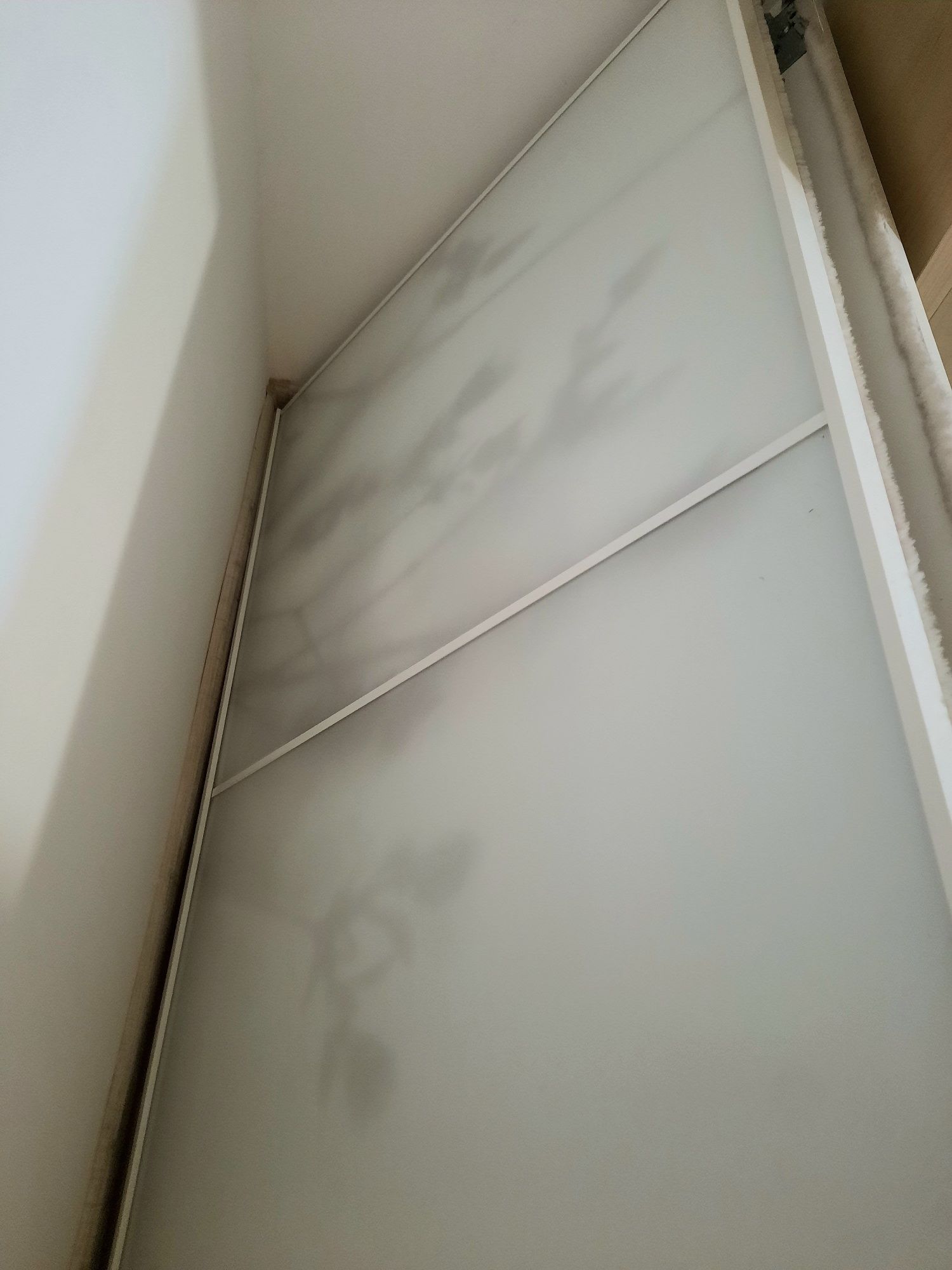 Szklane drzwi do szafy Ikea Pax 75 2 szt