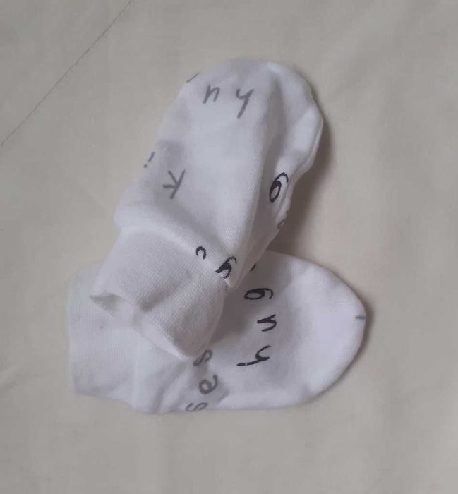 Прекрасное качество. Царапки. Носочки, от 0 до 12 мес.