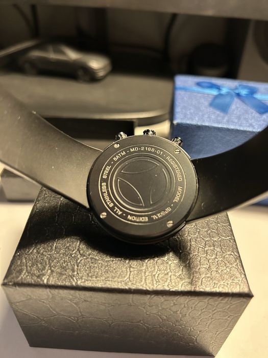 Relógio Momo Design Jet Chronograph Black & Green - Bom estado