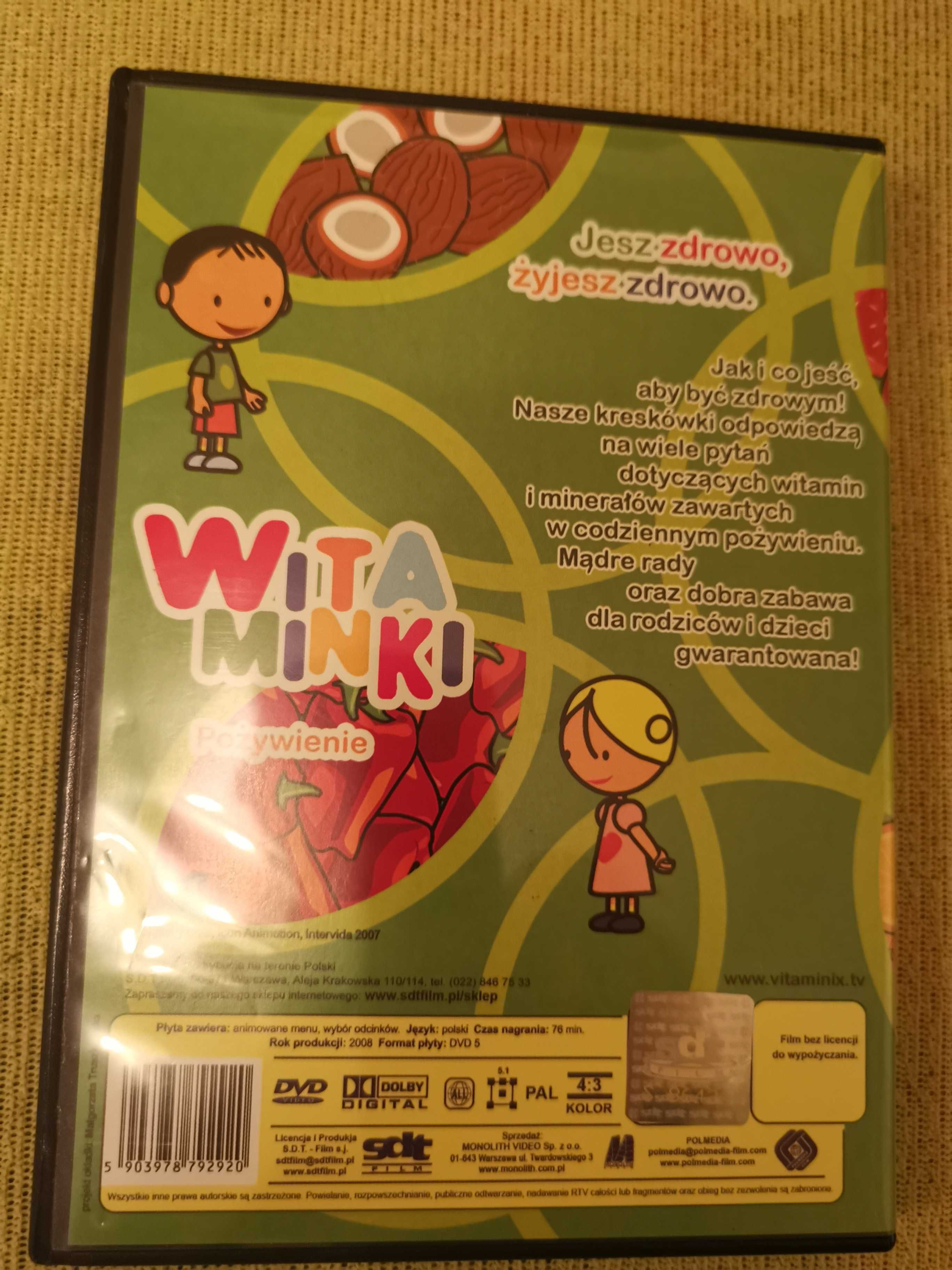 Witaminki, pożywienie, My i nasze otoczenie, 2-filmy DVD