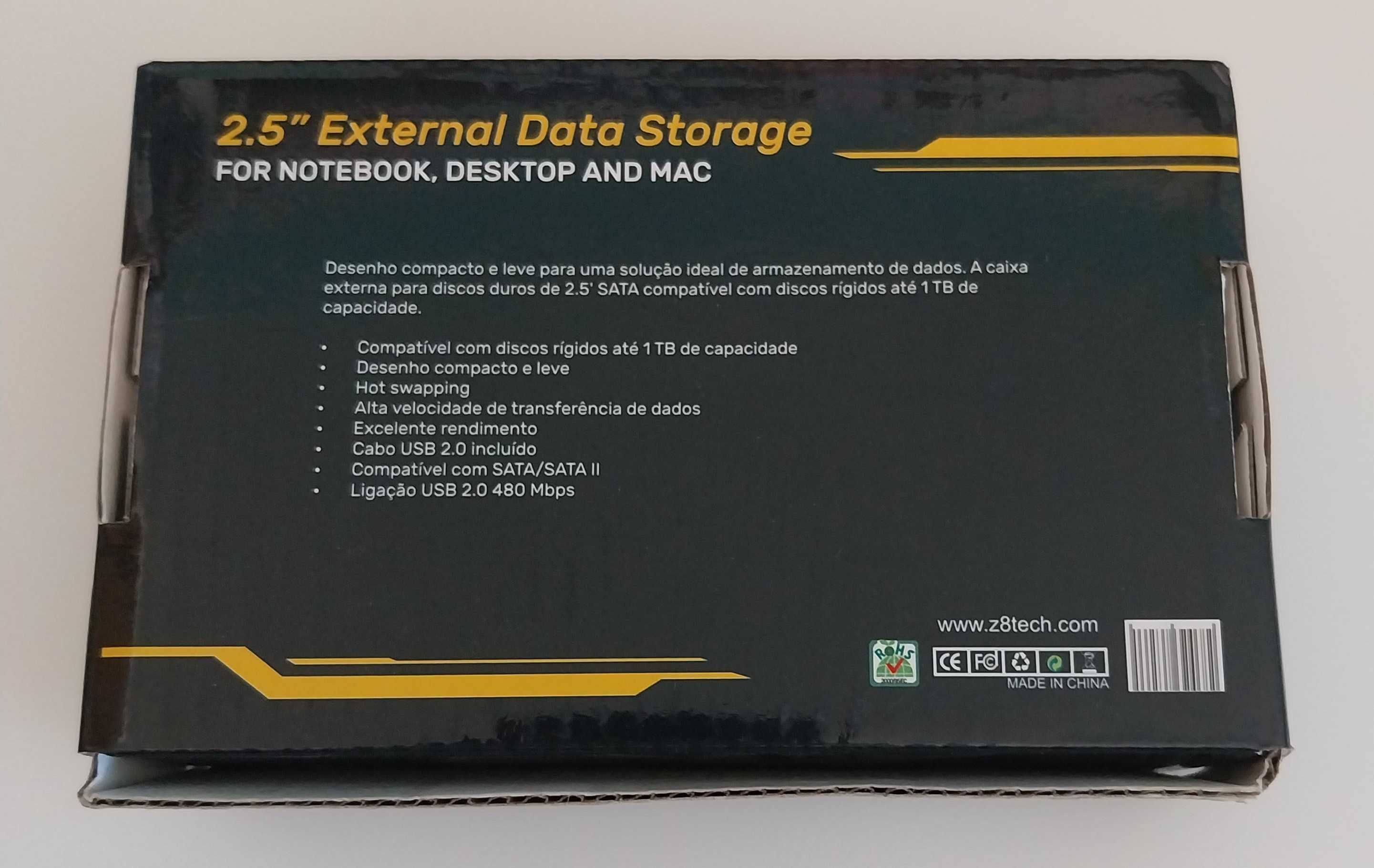 Disco externo 2.5" HDD usb2.0   1 TB