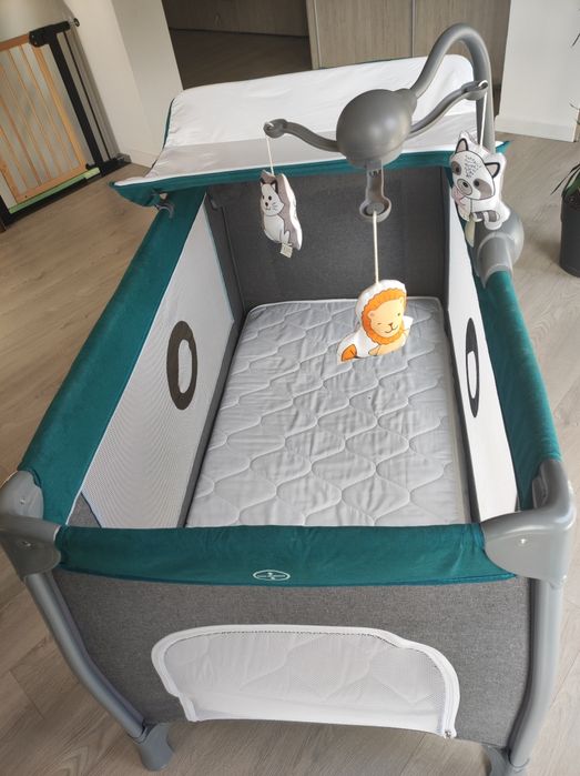 Łóżeczko turystyczne Lionelo z materacem