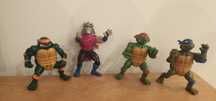 Conjunto de bonecos TMNT/ Tartarugas Njnja